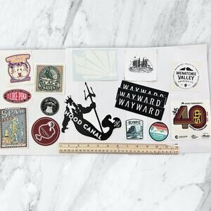 Sticker Lot of 16 PNW Washington WA Portland OR BC stickers